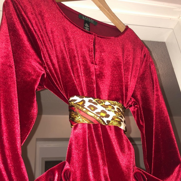COPY - NWOT Gorgeous red velvet Ralph Lauren shir… - Picture 4 of 11